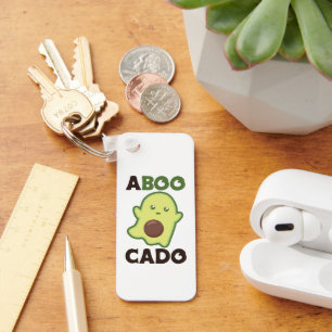 Avocado Spirit For Halloween Funny Avocados Key Ring