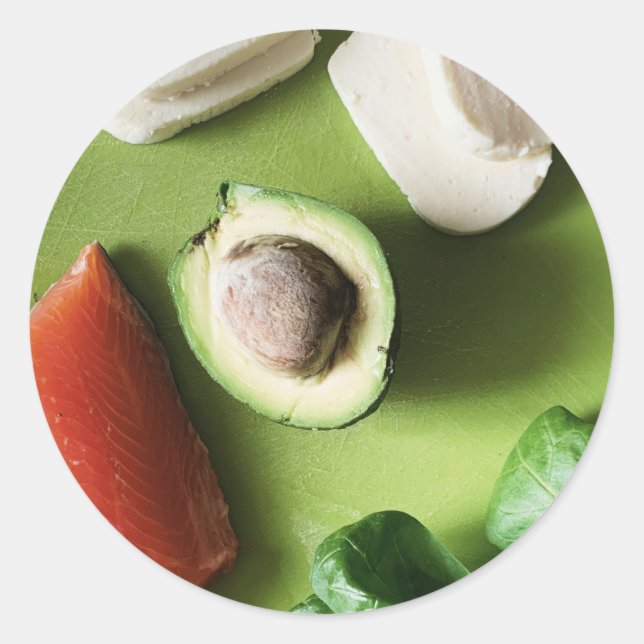 Avocado Sticker  (Front)