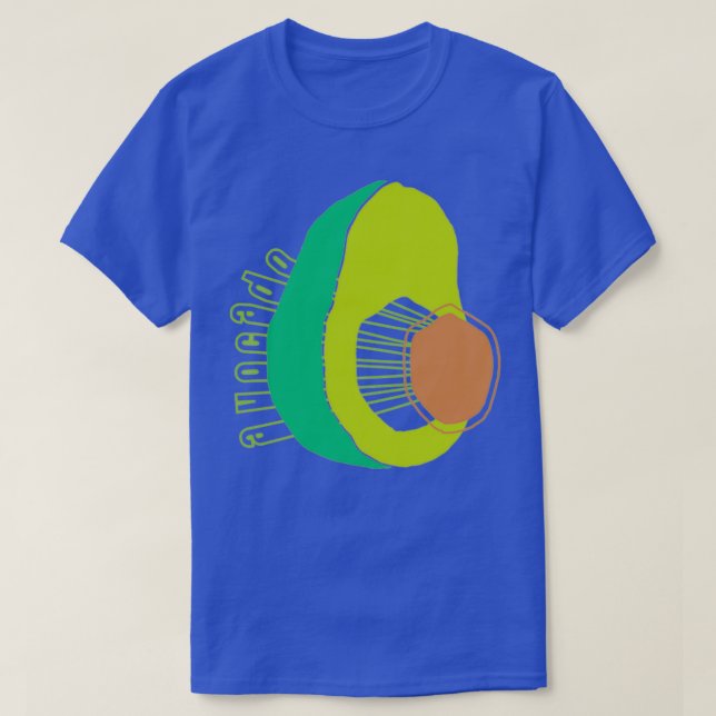 AVOCADO STICKER 2 T-Shirt (Design Front)