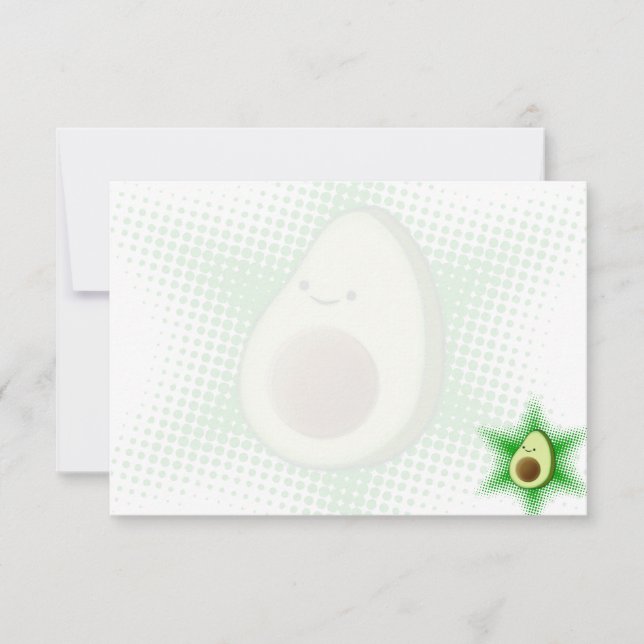 Avocado Superstar Card (Front)