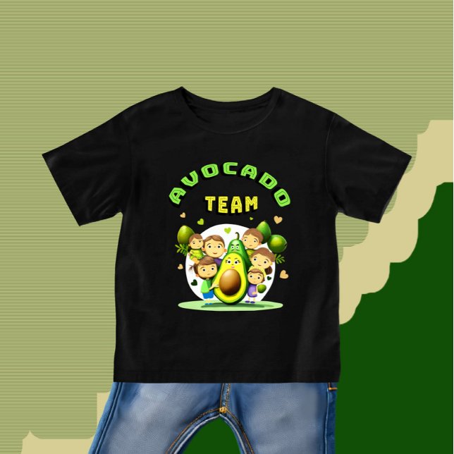 Avocado team baby T-Shirt (Creator Uploaded)