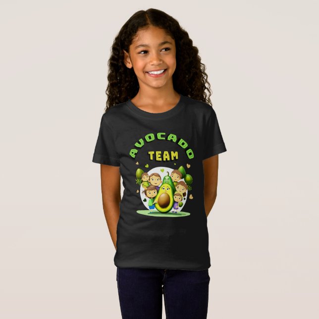 Avocado team T-Shirt (Front Full)