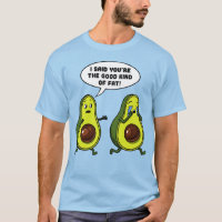 Avocado The Good Kind Of Fat Funny Vegan Joke
