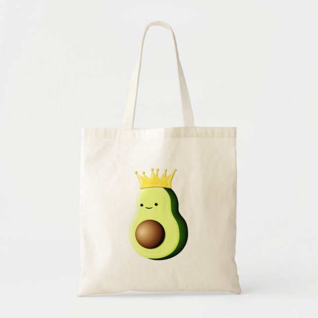 Avocado The King Of All Fruits Tote Bag (Front)