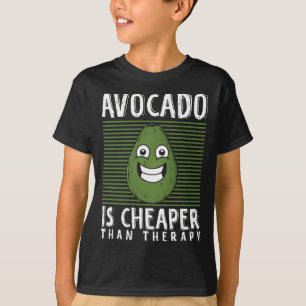 Avocado Therapy Guacamole Toast Healthy Fat Fruit T-Shirt