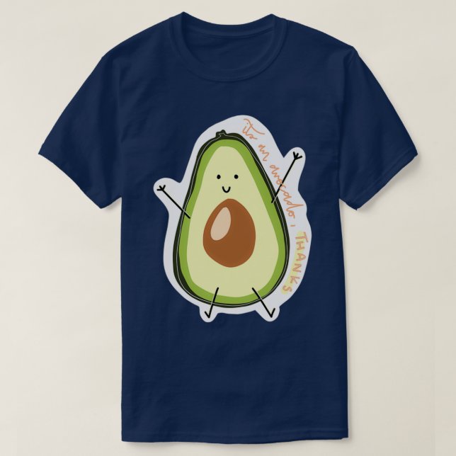 Avocado Time T-Shirt (Design Front)