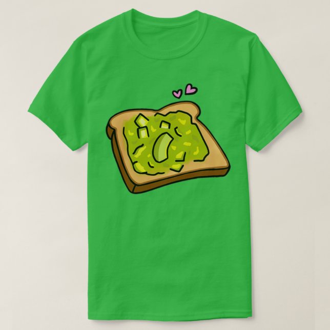 avocado toast 10 T-Shirt (Design Front)