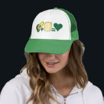 Avocado Toast Breakfast Brunch Food Foodie Trucker Hat<br><div class="desc">Foodie design features a classic food pairing: avocado and toast! Created from a series of original marker illustrations. Lots of additional foodie love designs are also available from this shop. Don't see what you're looking for? Need help with customisation? Contact Rebecca to have something designed just for you.</div>