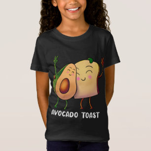 Avocado Toast - Fruit Alligator Pear Bread Vegan V T-Shirt