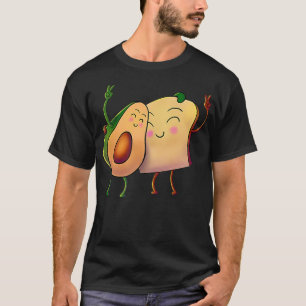 Avocado Toast  Fruit Alligator Pear Bread Vegan Ve T-Shirt