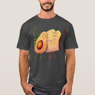 Avocado Toast Fruit Alligator Pear Bread Vegan Ve T-Shirt