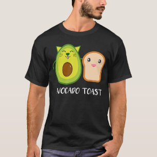 Avocado Toast Healthy Eating Habit Cute Veggie Veg T-Shirt