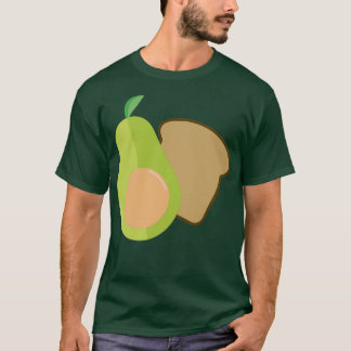 Avocado Toast pattern T-Shirt