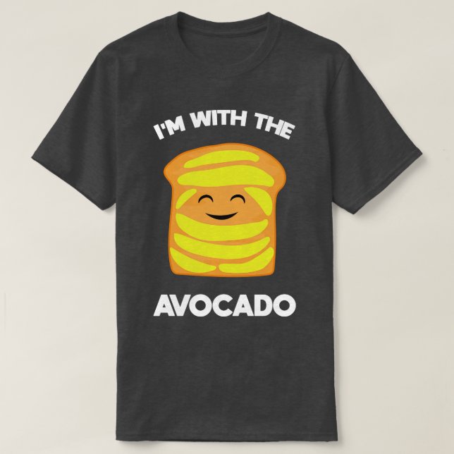 Avocado Toast  T-Shirt (Design Front)