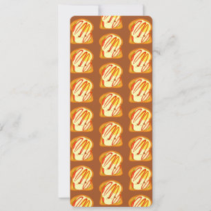 Avocado Toast With Egg And Tomato Flat Card