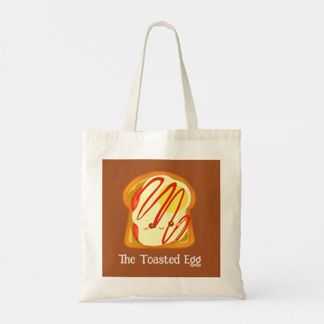 Avocado Toast With Egg And Tomato Tote Bag (Back)