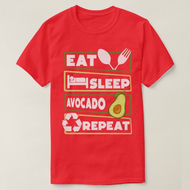 Avocado Tree Meico Fruit Oil Pear Plant Dip T-Shirt (Design Front)