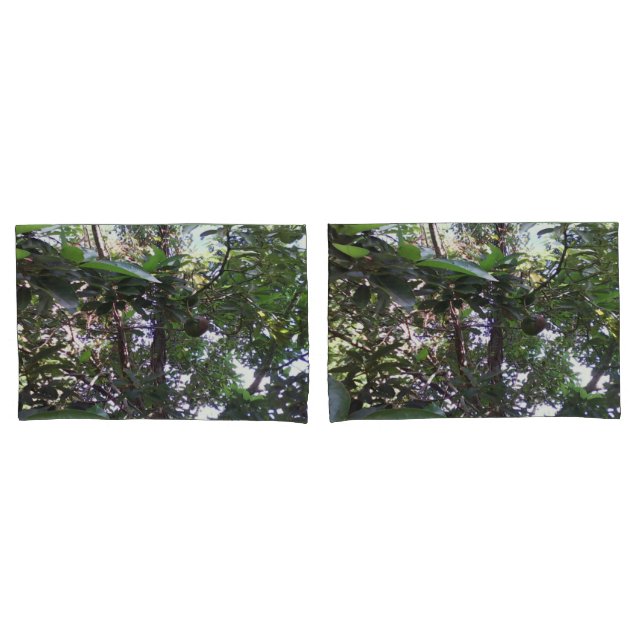 Avocado Tree Pillowcase (Front-Set)