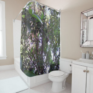 Avocado Tree Shower Curtain