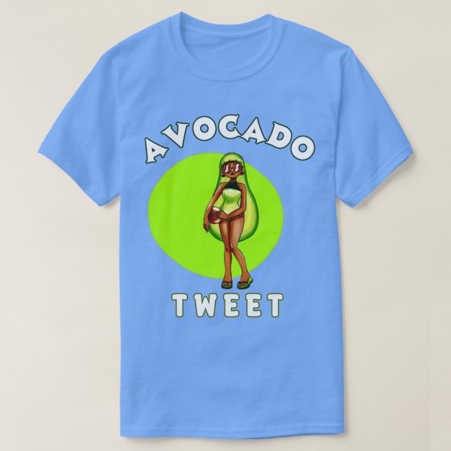 Avocado tweet T-Shirt (Design Front)