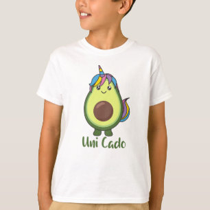 Avocado Unicorn Funny Avocados Unicorns Uni Cado T-Shirt