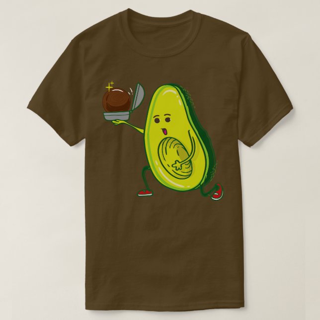 Avocado Wedding Proposal Marriage Part T-Shirt (Design Front)