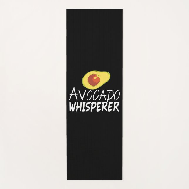 Avocado Whisperer Yoga Mat (Front)