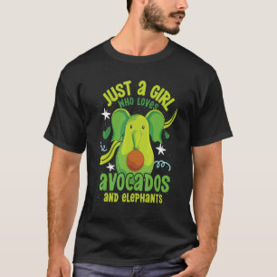 Avocado Women Africa Animal  Girls Zoo Elephant T-Shirt