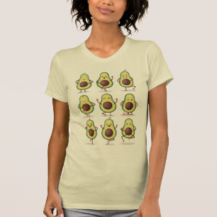 Avocado Yoga Fun T-Shirt