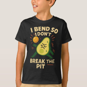 Avocado Yoga Funny Namaste Pun Plant-sed Fitness S T-Shirt