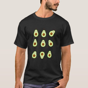 Avocado Yoga Poses Exercise Avo-Cardio Fitness Wor T-Shirt