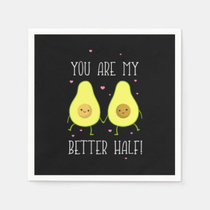 Avocado You Are My Better Half Napkin
