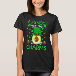 Avocados Are My Lucky Charms Avocado St Patricks D T-Shirt