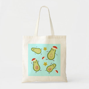 Avocados & Christmas Tote Bag