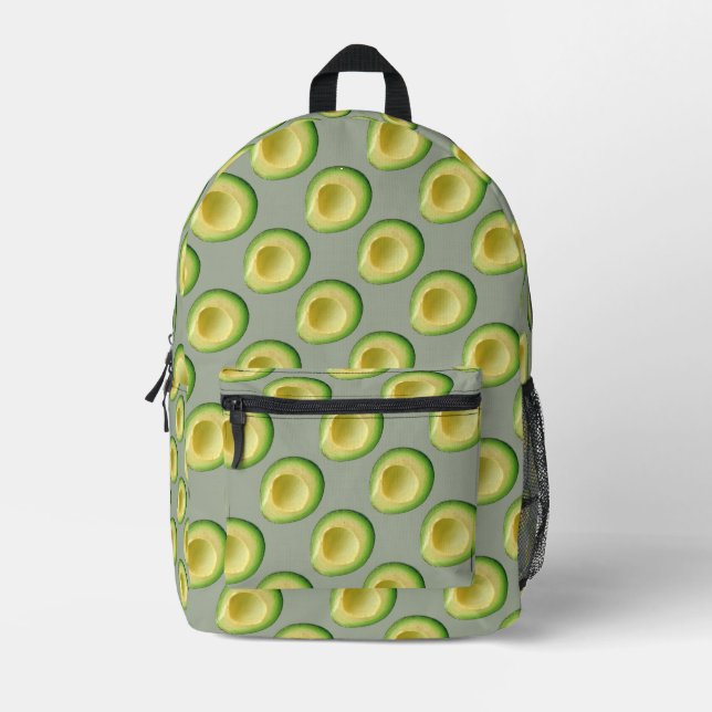Avocados Green Guacamole 4Jojo Print Cut Sew Bag (Front)