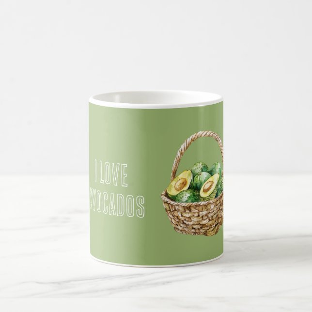 Avocados in Basket Coffee Mug (Center)