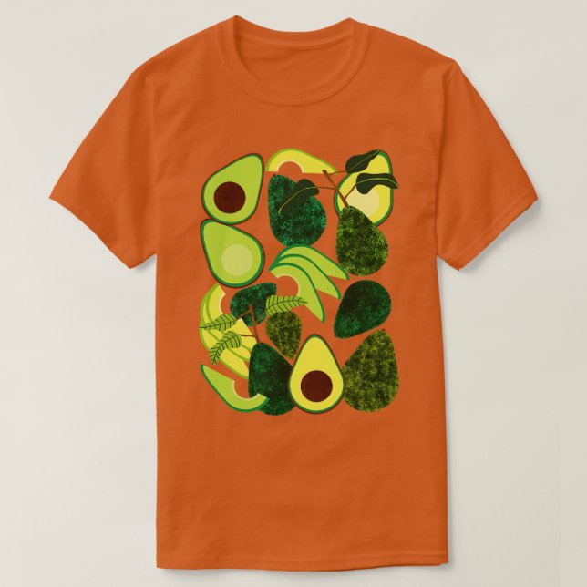 Avocados  T-Shirt (Design Front)