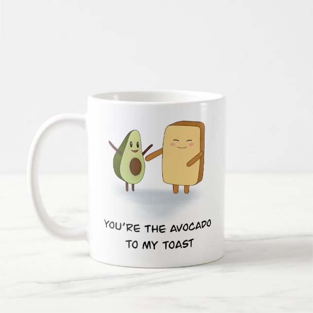 AvocadoToast Coffee Mug (Left)