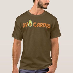 Avocardio avocado cross country jogger runner funn T-Shirt