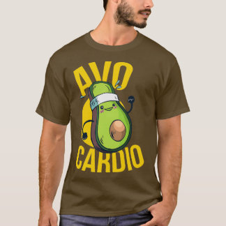 Avocardio avocado fitness funny T-Shirt