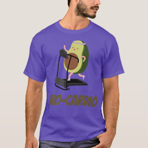 AvoCardio Eercising Avocado Lover Fitness Gym Runn T-Shirt
