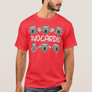Avocardio, Gym Funny, Avocado Workout For Men Wome T-Shirt