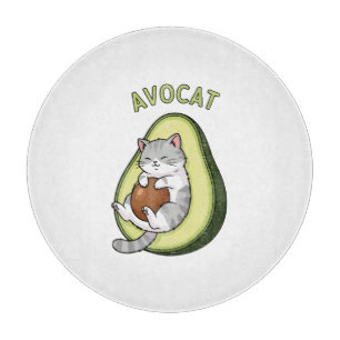 Avocat Cuteness Cutting Board