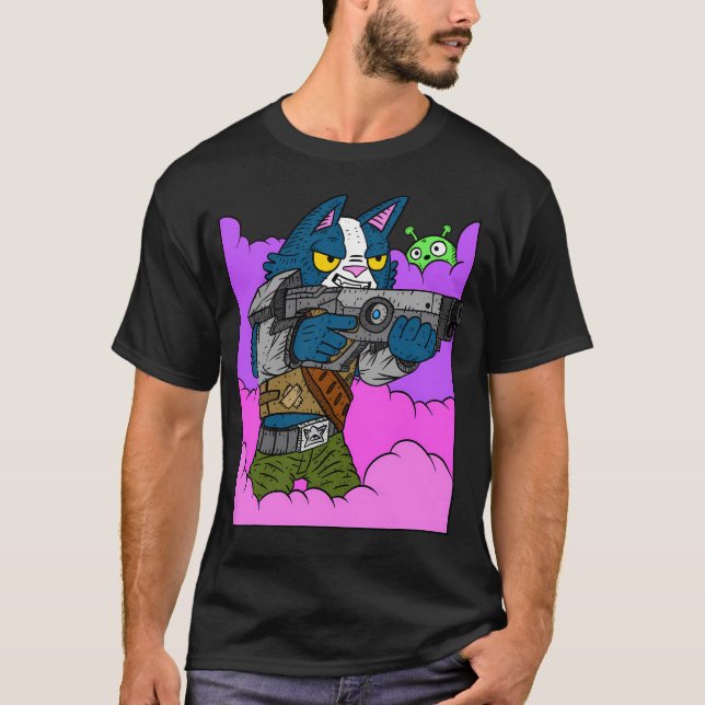 Avocato And Mooncake Epic Final Space Art. T-Shirt (Front)