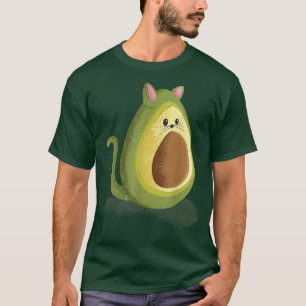 Avocato Avocado Cat Lover  T-Shirt
