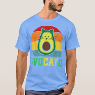 Avocato  Avocato cat meme Cute Avocado Vegan Funny T-Shirt