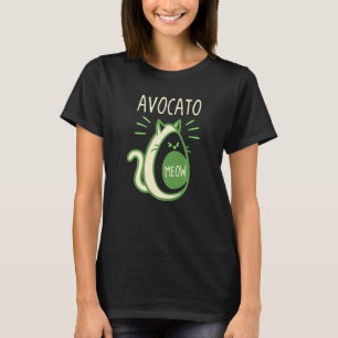 Avocato Cat Avocado Kitten Pet Fun T-Shirt