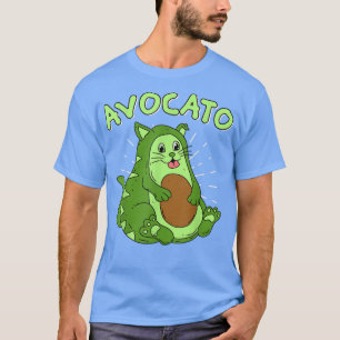 Avocato vegan hangover avocado Vegan Cat T-Shirt