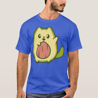 Avocatto Cute Avocado Cat 5 T-Shirt