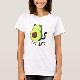 Avocatto Funny Avocado Cat Pun  T-Shirt